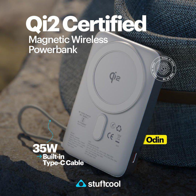 پاوربانک Stuffcool Odin Qi2