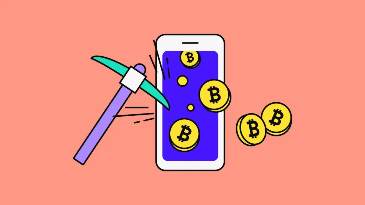استخراج رمزارز با موبایل