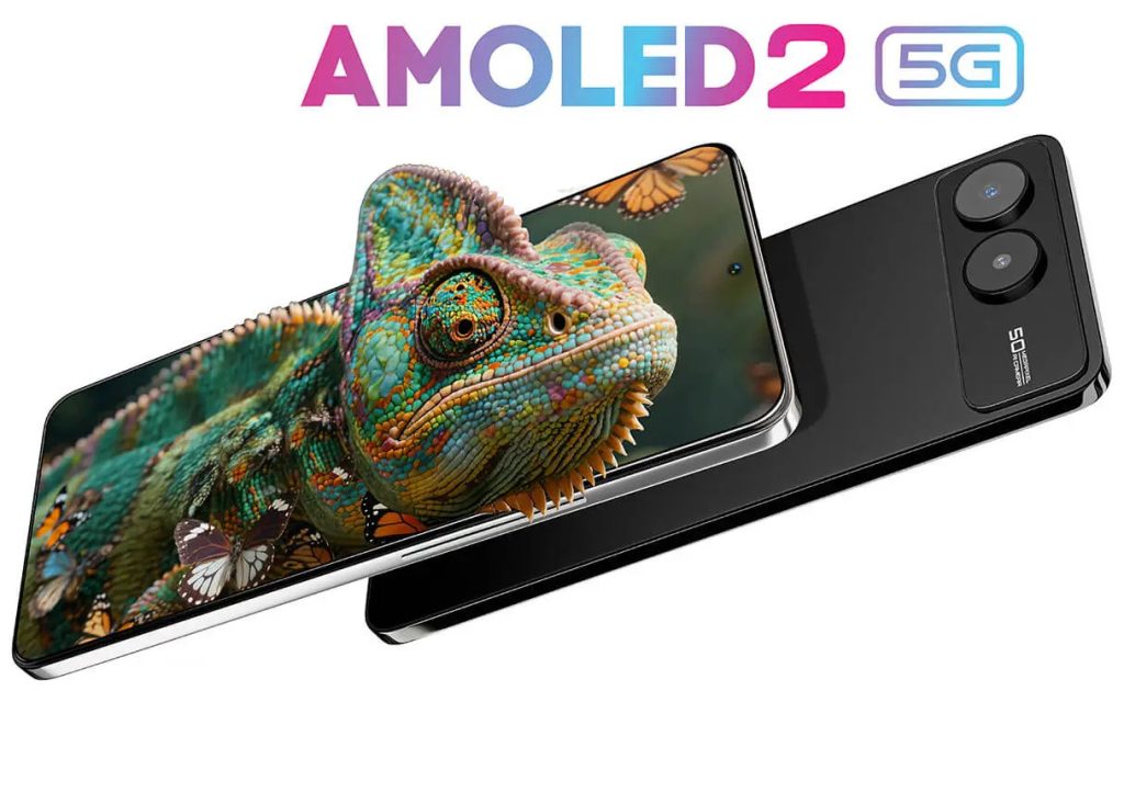 طراحی و نمایشگر گوشی Lava Blaze AMOLED 2