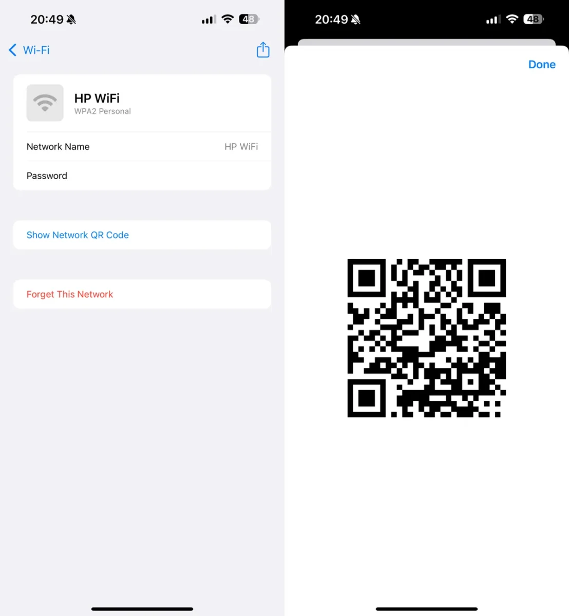 بررسی قابلیتهای پنهان iOS 18.5: اشتراکگذاری رمز Wi-Fi با QR Code