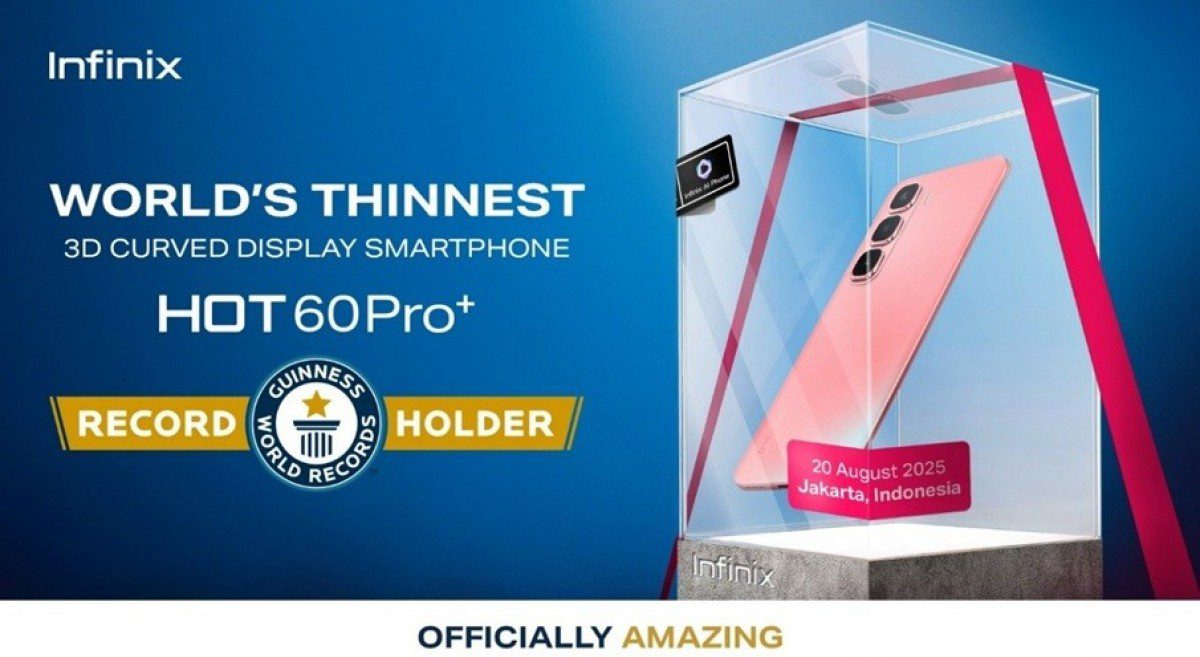 رکورد اینفینیکس Hot 60 Pro+
