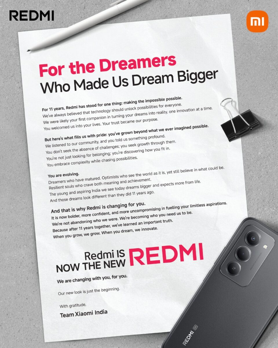 برند جدید REDMI شیائومی