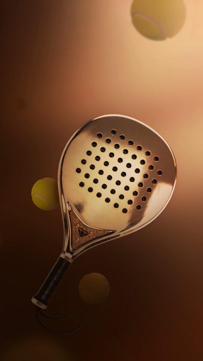 راکت پدل ۱۸ عیاری کاویار