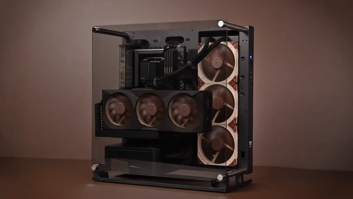 کارت گرافیک RTX 5080 ایسوس با همکاری Noctua