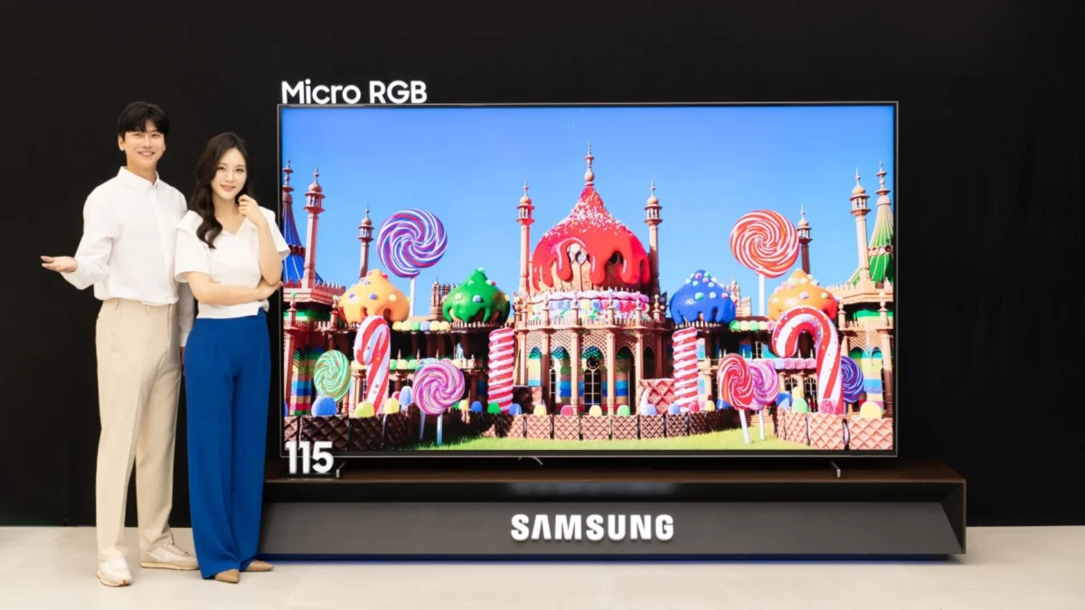 تلویزیون Micro RGB ۱۱۵ اینچی سامسونگ