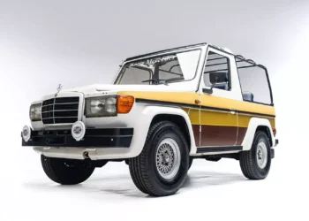 نمایش یک نسخه خاص از G-Wagon مرسدس با چهره S-Class