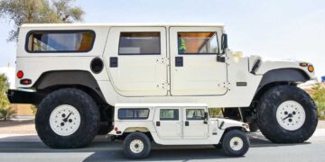 بزرگترین Hummer جهان در موزه اختصاصی شیخ اماراتی به نمایش درآمد