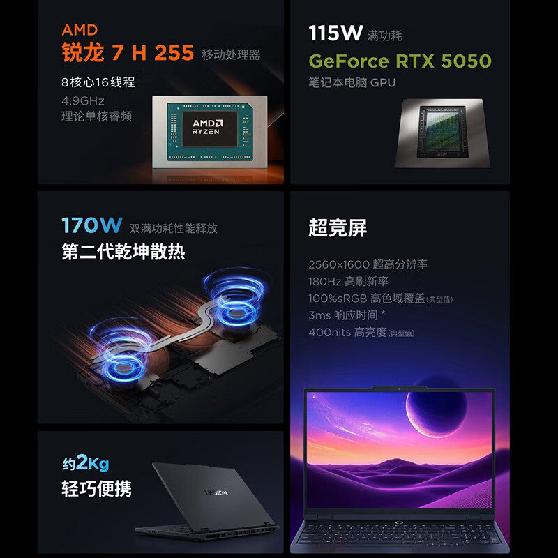 رونمایی لنوو از لپتاپ گیمینگ Legion R7000 2025 با پردازنده Ryzen 7 H255