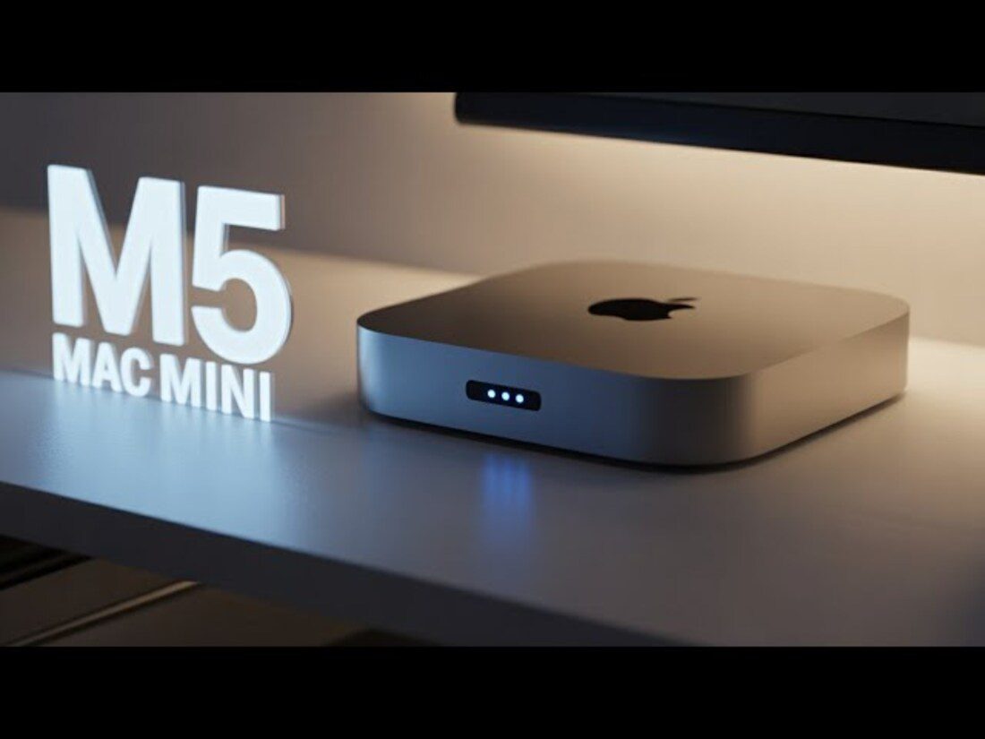 بازطراحی مک مینی اپل با پردازندههای M5