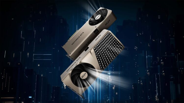 شرکت MSI از کارت گرافیک RTX 5080 Expert با طراحی متفاوت دو فن رونمایی کرد