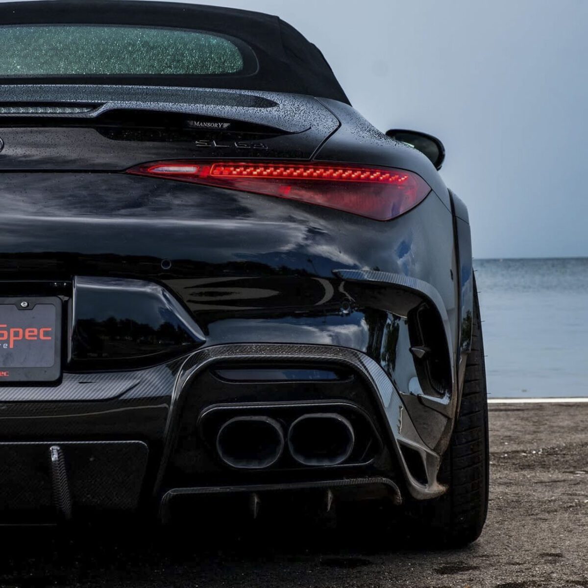 رونمایی از نسخه سفارشی خودروی Mercedes-AMG SL 63 توسط منصوری