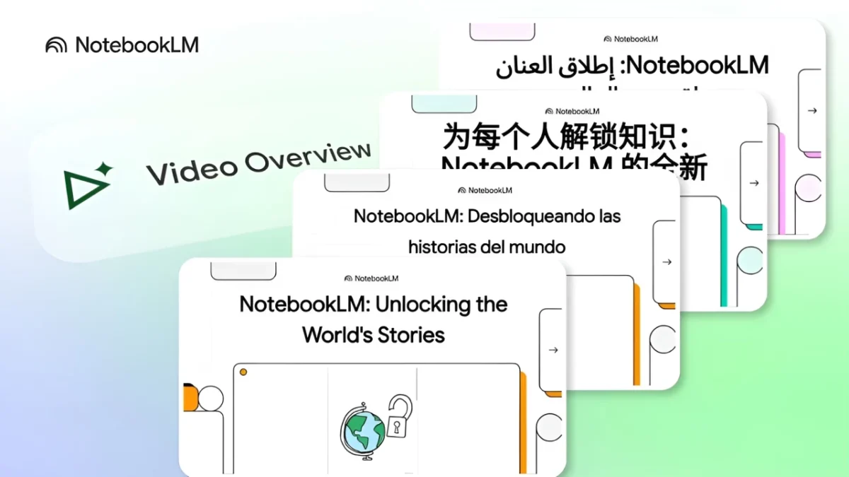 اپلیکیشن NotebookLM گوگل از ۸۰ زبان پشتیبانی می کند