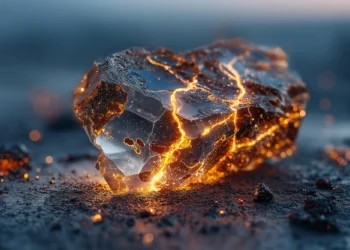 کشف یک ماده معدنی نادر بیگانه که قوانین گرما را نقض می‌ کند