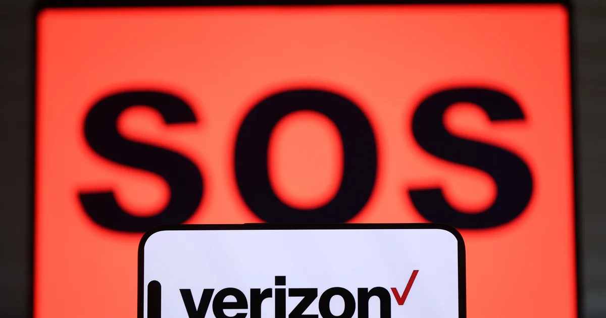 اختلال گسترده در سرویس Verizon آمریکا