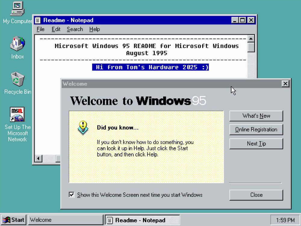امروز سیامین سالگرد عرضه Windows 95 است
