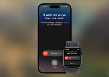 قابلیت تشخیص تصادف آیفون