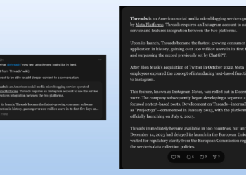 متا قابلیت انتشار متن‌های طولانی را به Threads می‌آورد؛ رقابت با X وارد فاز جدیدی می‌شود