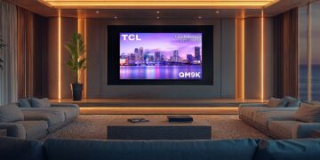 تلویزیون QM9K شرکت TCL جمنای
