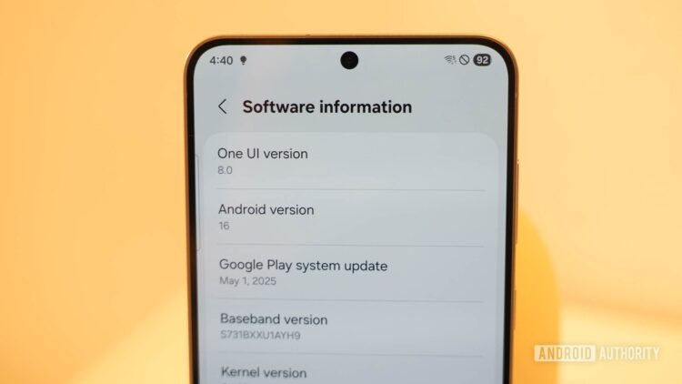 انتشار رسمی One UI 8 برای گلکسی S25 FE؛ سایر مدل‌ها در صف انتظار