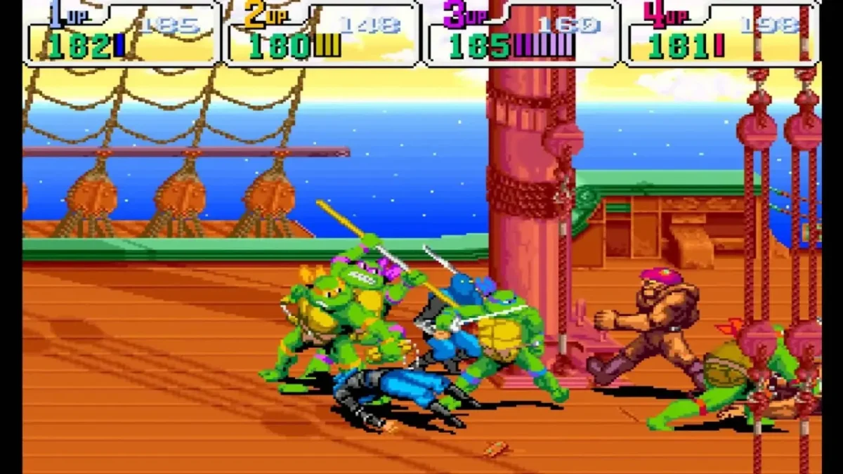 بازی Teenage Mutant Ninja Turtles: Turtles in Time