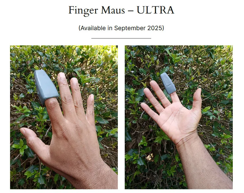 ماوس پوشیدنی Finger Maus