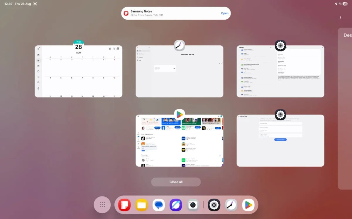 رابط DeX در One UI 8
