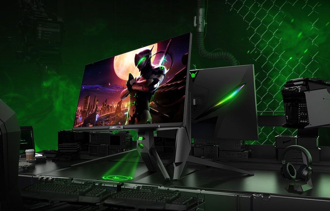 مانیتور ۱۰۰۰ هرتزی AntGamer با همکاری AMD عرضه می شود