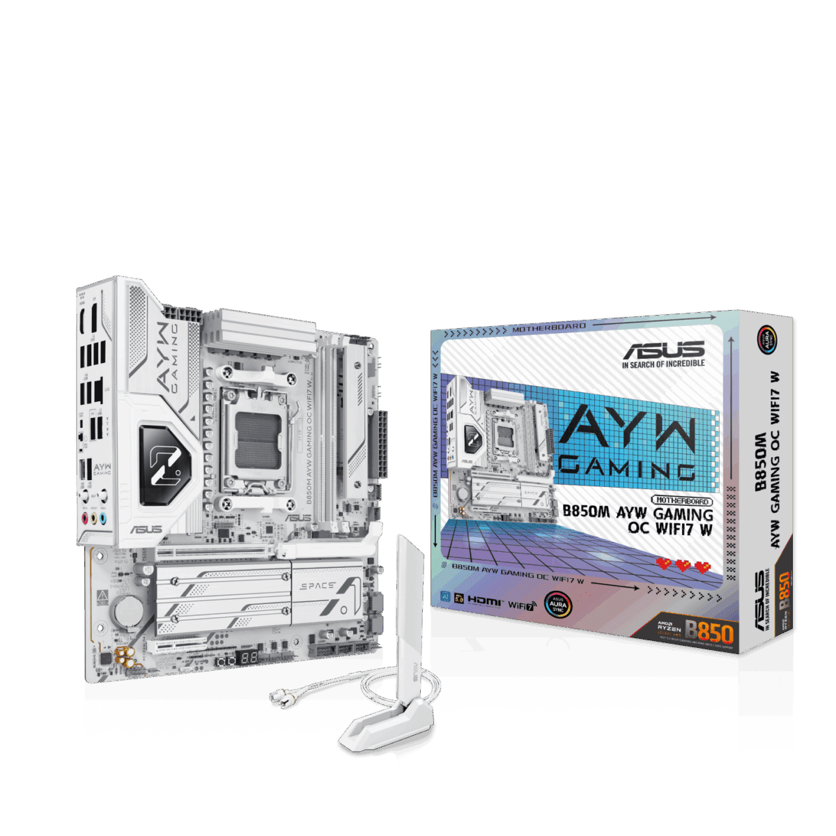 ASUS B850M AYW Gaming OC Motherboard