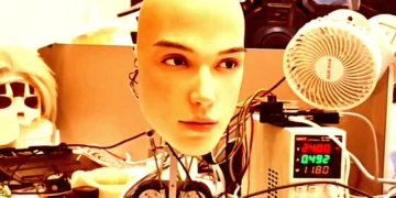 شبیه‌ سازی ترسناک حالات چهره انسان توسط یک ربات انسان‌نما