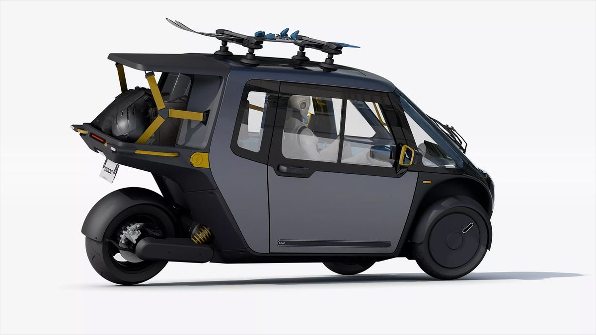 سه‌چرخه برقی Cixi Vigoz رونمایی شد