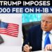 ترامپ هزینه ویزای H-1B را به ۱۰۰ هزار دلار افزایش داد؛ ضربهای بزرگ به جذب استعدادهای خارجی در آمریکا