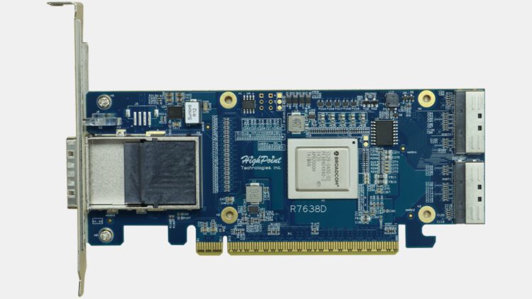 HighPoint's adapter enables GPUDirect storage