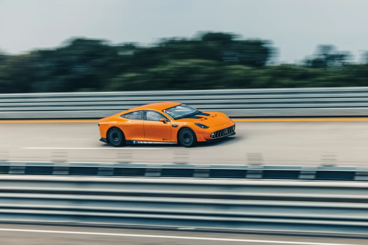 رکورد پیمایش محیط زمین توسط مدل مفهومی مرسدس AMG GT XX شکسته شد