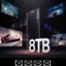 عرضه SSD جدید سامسونگ با ظرفیت ۸ ترابایت
