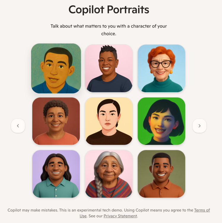 لید: مایکروسافت ویژگی آزمایشی «Copilot Portraits» را با بهره‌گیری از فناوری VASA-1 معرفی کرده که با ارائه ۴۰ آواتار انسانی همگام با صدا و حالات طبیعی چهره، تجربه مکالمه صوتی واقعی‌تر و ایمن‌تری را برای کاربران در آمریکا، بریتانیا و کانادا فراهم می‌کند.