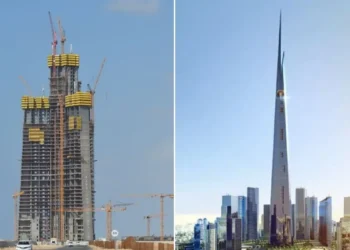 بلندترین برج جهان با ارتفاع بیش از یک کیلومتر در عربستان ساخته می شود