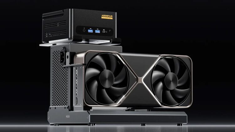 داک جدید Aoostar از کارت‌های گرافیک دسکتاپ پشتیبانی می‌ کند