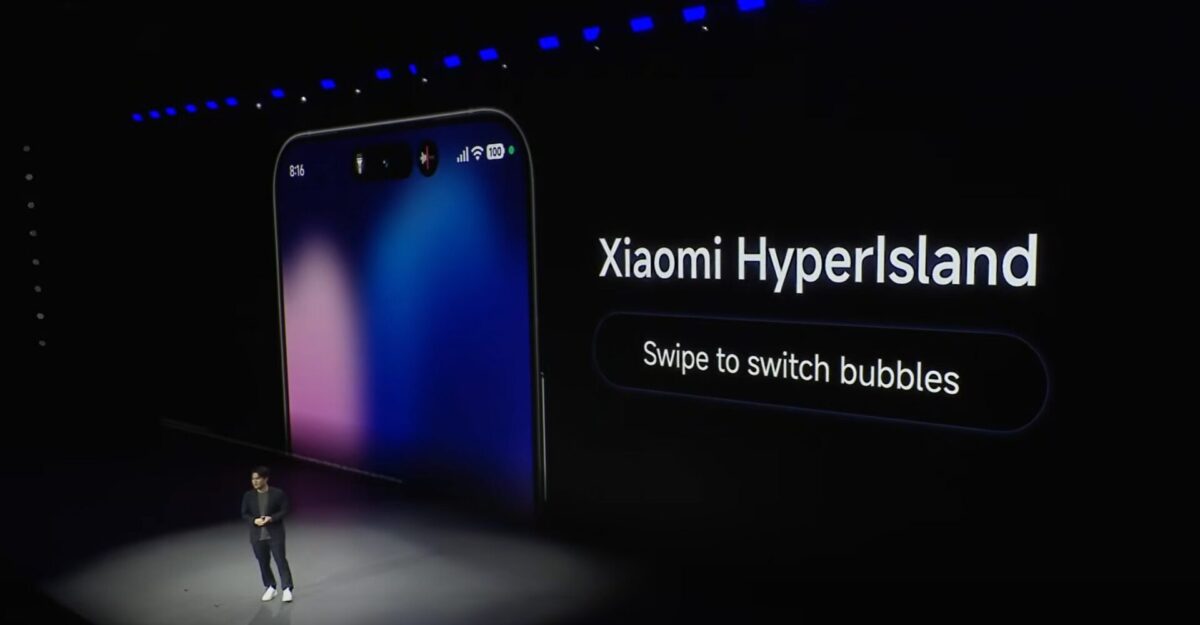 شرکت شیائومی از ویژگی نرمافزاری Hyper Island به عنوان بخشی از آپدیت HyperOS 3 رونمایی کرد که با ایجاد یک منوی تعاملی کپسولی-شکل در اطراف دوربین سلفی برای نمایش اعلانها و کنترلها، از اکتبر ۲۰۲۵ به صورت مرحلهای برای دهها دستگاه این شرکت عرضه خواهد شد.