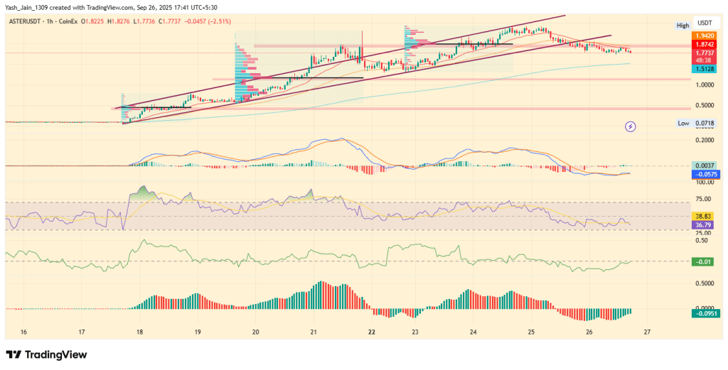 تحلیل تکنیکال قیمت استر