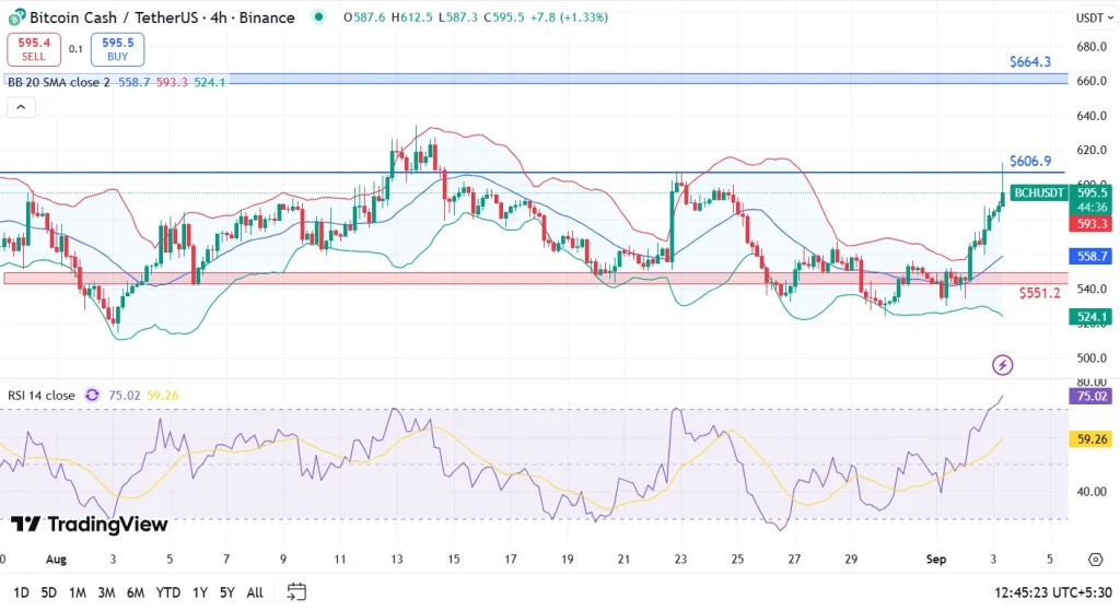 خیز بیت کوین کش (BCH) برای فرار از چنبره کانال نزولی