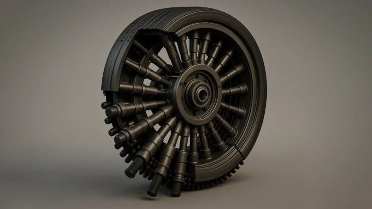 طرح انقلابی Direct-push wheel؛ بازتعریف آینده انتقال قدرت خودرو