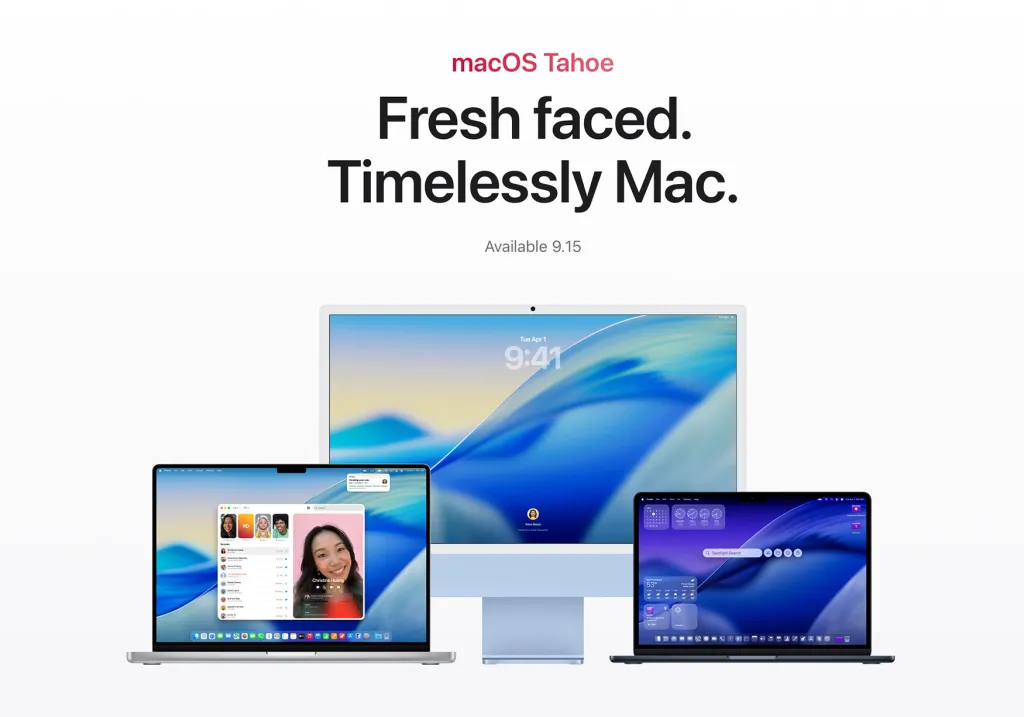 اپل رسماً اعلام کرد که نسخه ۲۶ سیستم‌عامل دسکتاپ خود، macOS Tahoe، در تاریخ ۱۵ سپتامبر با یکپارچه‌سازی عمیق Apple Intelligence، مرکز کنترل (Control Center) بازطراحی‌شده و قابلیت‌های پیشرفته Continuity عرضه خواهد شد.