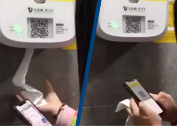 پای تبلیغات به سرویسهای بهداشتی چین رسید؛ تا تبلیغ نبینید خبری از دستمال توالت نیست