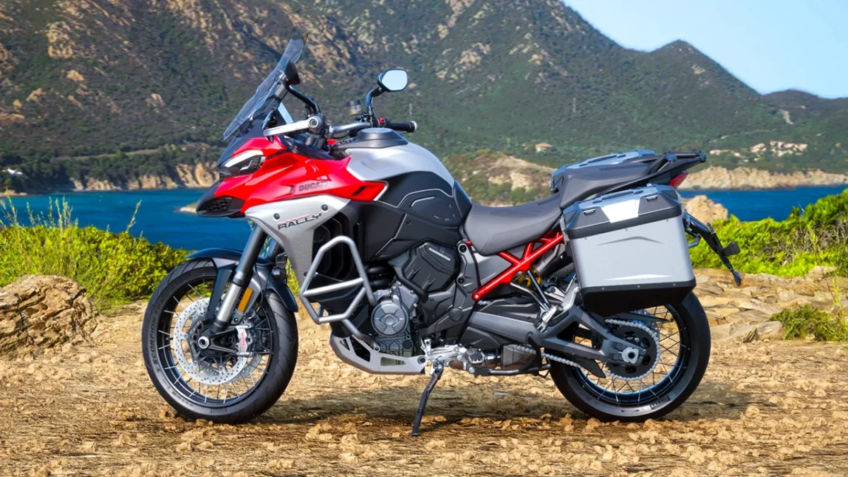 رونمایی دوکاتی از نسخه جدید موتورسیکلت Multistrada V4 Rally