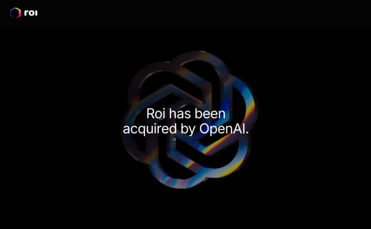 تصاحب استارتاپ Roi توسط OpenAI