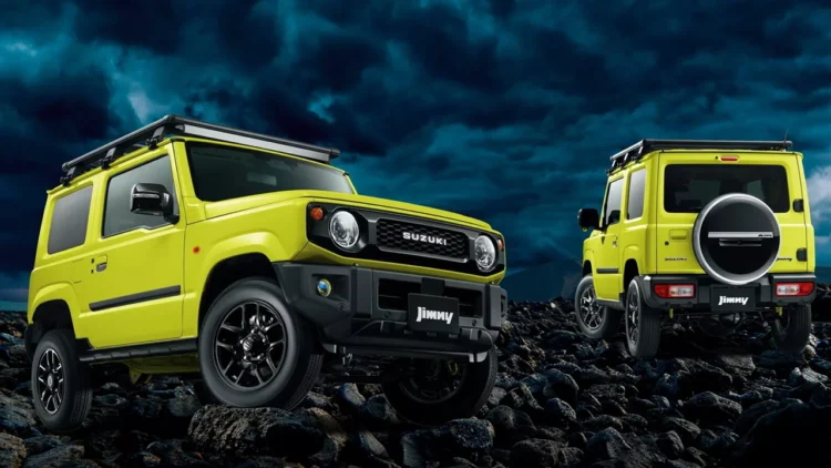 خودروی آفرود Suzuki Jimny 2026 با به‌روزرسانی های جدید رونمایی شد