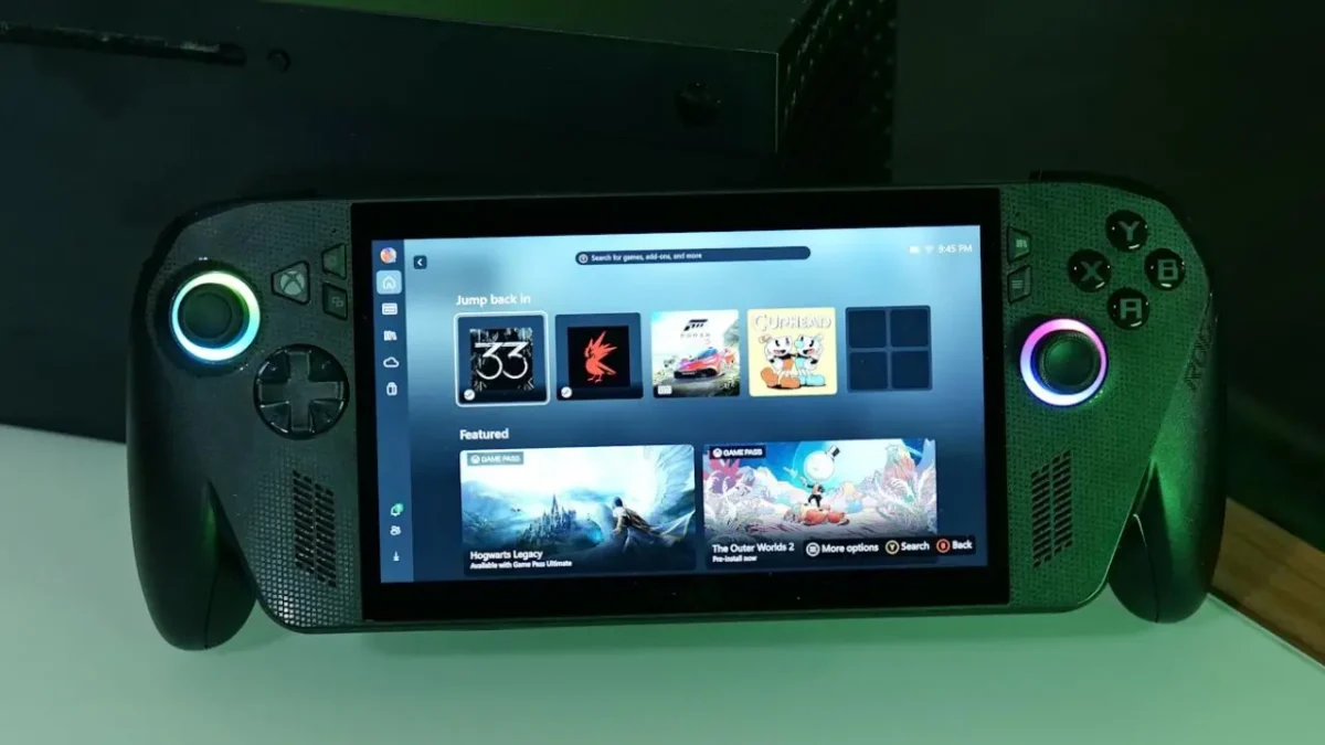 نمایشگر و صدا ROG Xbox Ally X