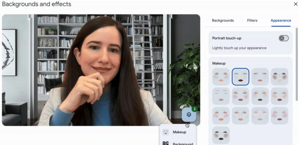 AI-powered makeup