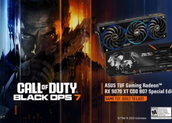 کارت گرافیک TUF Radeon RX 9070 XT Call of Duty