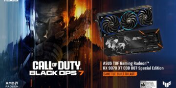 کارت گرافیک TUF Radeon RX 9070 XT Call of Duty